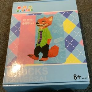 Fox Building Set - 6400 PCS - Multicolor